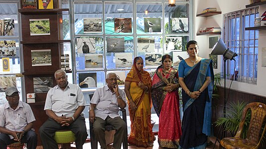 Group of people at Photo Exhibition Event