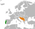 ...und hier Jugoslawien