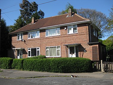 Semi-detached houses, Queenswood Road