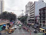 C.M. Recto Avenue looking east from Abad Santos overpass
