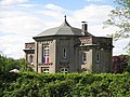 zweigeschossiger Gartenpavillon