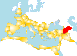 Location of Armenia