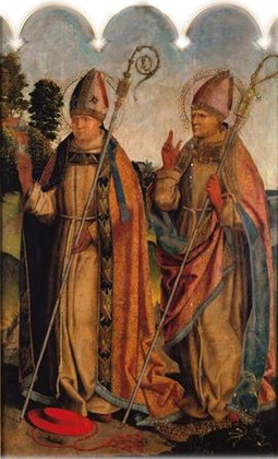 São Boaventura e São Luís de Tolosa, Políptico da Igreja de São Francisco de Évora, Museu Nacional de Arte Antiga)