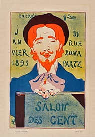 Affiche pour le Salon des Cent.