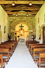 Interior del templo.