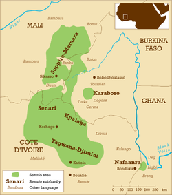 map of ashanti empire