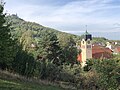 Die Pfarrkirche St. Nikolaus vom Wingenrain aus