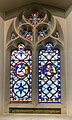 Stained glass in South aisle dedicated to Arthur Haggit, died 3 November 1852