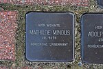 Stolperstein für Mathilde Mindus