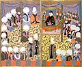 Sürname d'Ahmed III, le sultan entouré de sa cour