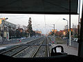 Vue de la cabine à la station Allée de la Tour Rendez-Vous