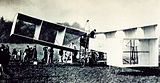 A aeronave 14 Bis de Alberto Santos Dumont.