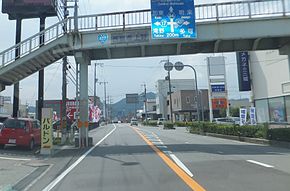 Ueno Nishiwakicity Hyogopref Route 427 No,1.JPG