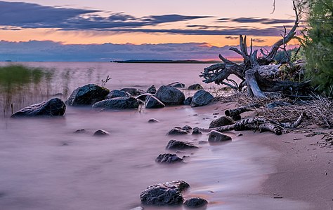 45. Челмужская коса Онежского озера, Карелия — Fotograd