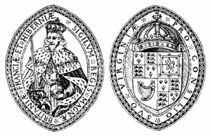 The seal of the Virginia Company of London