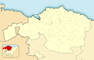 Mañaria ubicada en Vizcaya