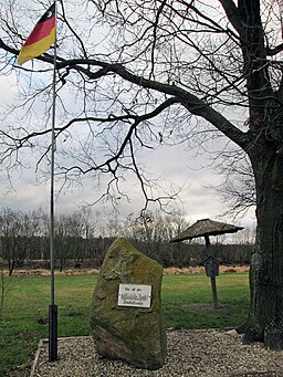 Zentendorf, den östligaste punkten i Tyskland