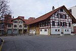 Fabrikanlage Neugut Zwicky, ehemaliges Gutshaus mit Ökonomie