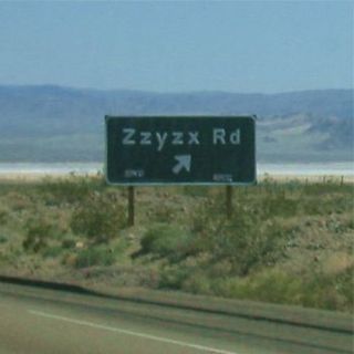 Zzyzx Road, California