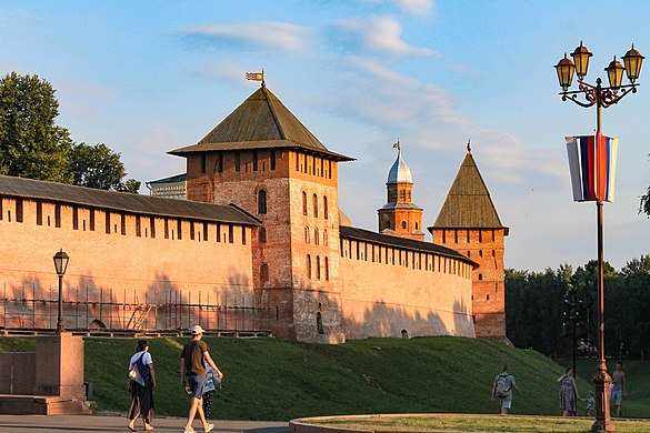 483. Стены и башни Новгородского кремля, Великий Новгород Автор — ElenaLitera