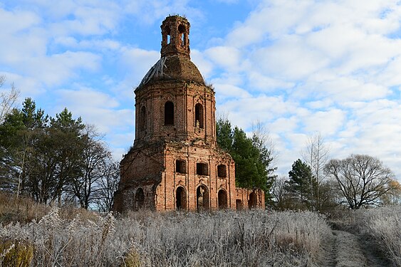 Церковь Иоанна Дамаскина в Многополье, Белёвский район, Тульская область Автор — Viola Luchansky