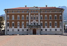 Palazzo Arcivescovile, Trento 10 Palazzo Arcivescovile di Trento - Facciata.jpg