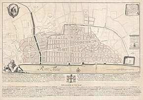 Christopher Wren's rejected plan for the rebuilding of London 1744 Wren Map of London, England - Geographicus - London-wren-1744.jpg