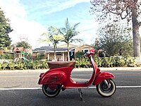 1964 Vespa 90 Small Frame made by Piaggio now in California 1.jpg