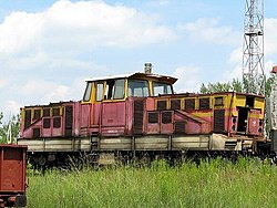 Vrak lokomotivy 209.001 v České Třebové