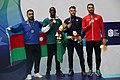 Men Kumite 84 kg Medal Ceremony