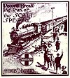 Promotional flyer published by the Santa Fe to commemorate the Scott Special