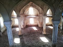 Unutrašnjost Agdamske džamije