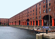 Tate Liverpool opened in 1988. Albert Docks Liverpool.jpg