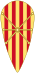 Arms of Ramon Berenguer IV of Barcelona (Golden escarbuncle variant).svg