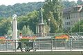 Pforzheim - Orta Çağ'da nehirle kereste yapmak kesilmiş ağaç naklini anan anıt