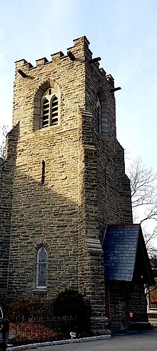 Колокольня, Церковь Доброго Пастыря (Розмонт, Пенсильвания) .jpg