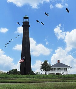 Skyline of Bolivar Peninsula