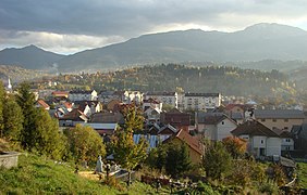 Panoramaudsigt over Borșa