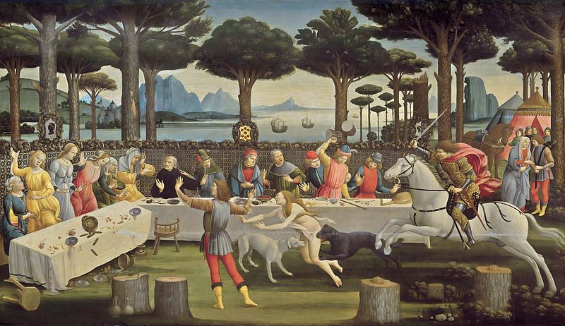 РОЖДЕНИЕ ВЕНЕРЫ - Страница 2 800px-Botticelli_Prado_49