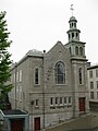 Front of the chapel