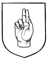 Fig. 259.—A hand "in benediction."