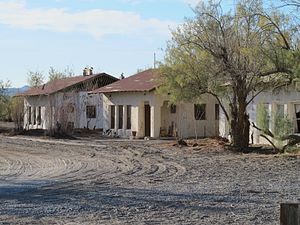 Old buildings in the Historic District