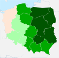 Występowanie trzmieliny brodawkowatej w Polsce.