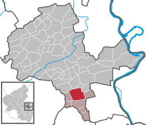 Poziția Flörsheim-Dalsheim pe harta districtului Alzey-Worms