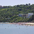 Gabicce. Plage plage côté sud