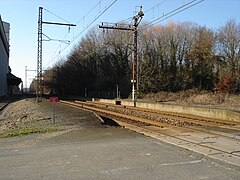 L'ancienne gare en 2012.