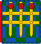 Garter Banner of Sir John Major.svg