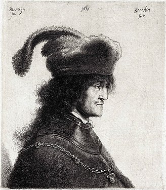 George I Rákóczi by Jan Gillisz van Vliet after a design by Rembrandt