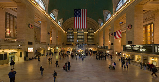 Grand Central Station Main Concourse Rectilinear projection Jan 2006