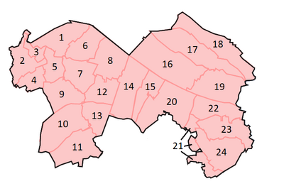 Granta deanery parishes. (1) Great Shelford (2) Harston (3) Hauxton (4) Newton (5) Little Shelford (6) Stapleford (7) Sawston (8) Babraham (9) Whittlesford (10) Duxford (11) Ickleton (12) Pampisford (13) Hinxton (14) Great & Little Abington (15) Hildersham (16) Balsham (17) West Wratting (18) Weston Colville (19) West Wickham (20) Linton (21) Bartlow (22) Horseheath (23) Shudy Camps (24) Castle Camps Granta deanery parishes.png